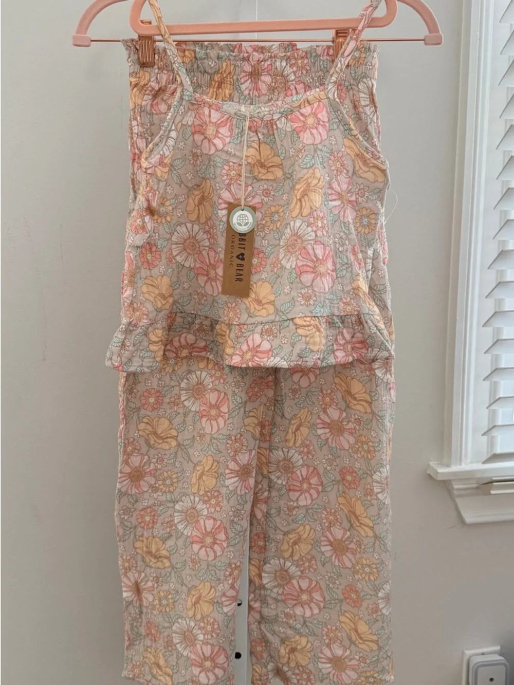 Rabbit and Bear just tank top‎ and pants set